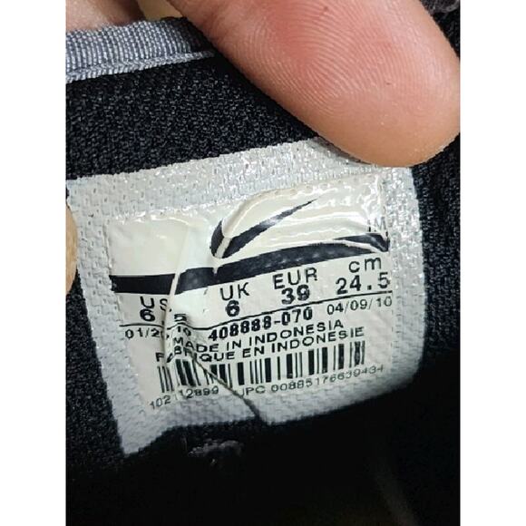 Youth Nike Livestrong Sz 6.5 008735 Black Gray Yellow Casual Canvas Sneakers - Picture 7 of 8